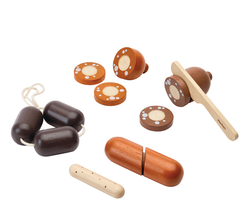 PlanToys Slice & Serve Sausage Set
