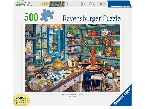Ravensburger Pottery Studio Sanctuary 500 Pc Puzzle