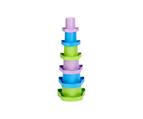 Green Toys® Stacking Cups Volumetric 6 Pc