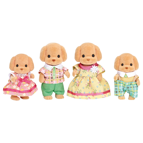 Calico Critters Toy Poodle Family
