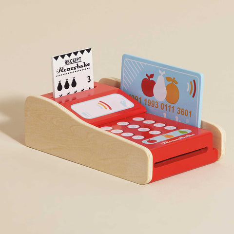 Le Toy Van Wooden Shop Card Machine