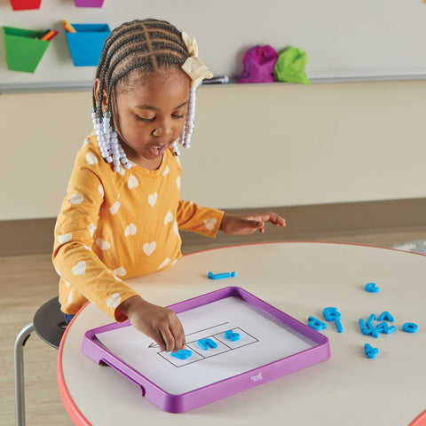 Magnetic Dry-Erase Activity Trays, Set of 6