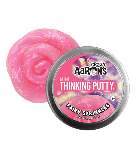 Crazy Aaron's Mini Fairy Sprinkles - 2" Thinking Putty Tin
