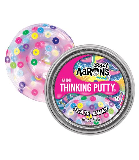 Crazy Aaron's Mini Skate Away - 2" Thinking Putty Tin
