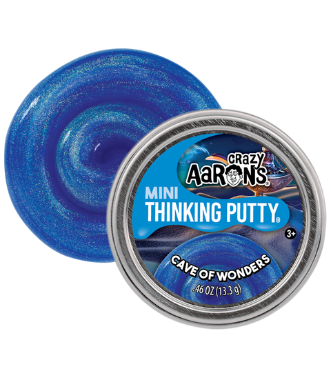 Crazy Aaron's Mini Cave of Wonders - 2" Thinking Putty Tin