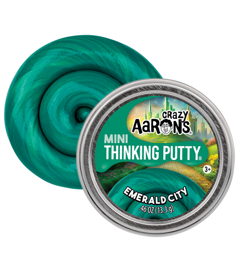 Crazy Aaron's Mini Emerald City - 2" Thinking Putty Tin