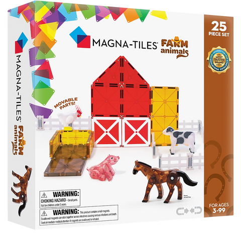 Farm Animals 25-Piece Set