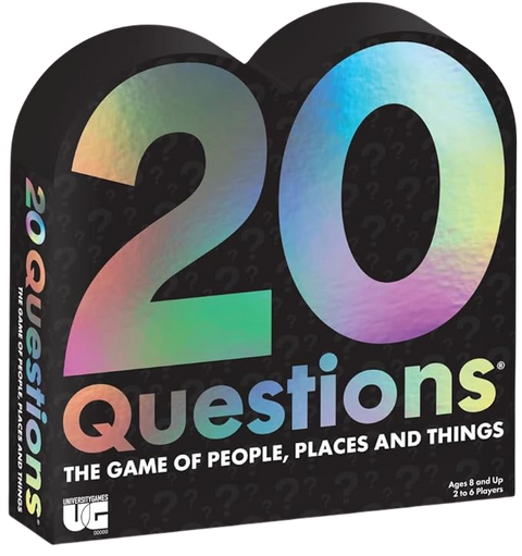 20 Questions Mystery People Places & Things Card Game