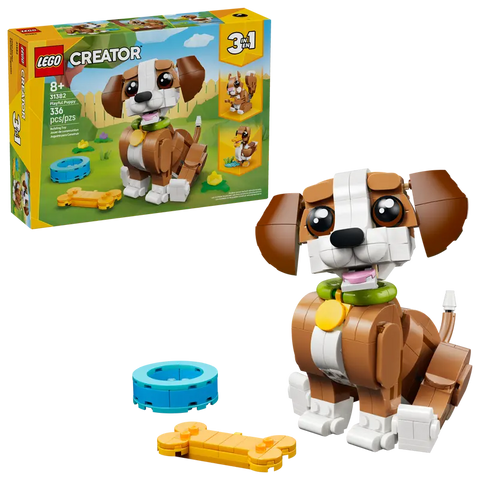 LEGO Creator Cute Animals: Playful Puppy Dog 31382