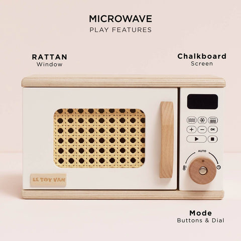 Le Toy Van Wooden Microwave