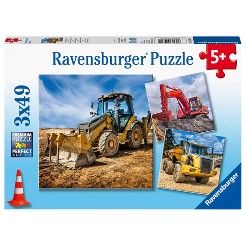 Ravensburger Puzzle Diggers at Work 49 Pc Puzzle