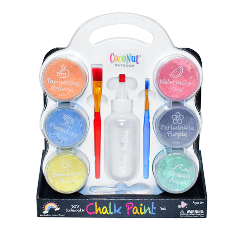 CocoNut Outdoor DIY Sidewalk Chalk Paint Set