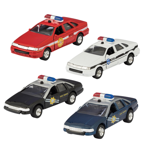 Die Cast Sonic Police and Rescue Car