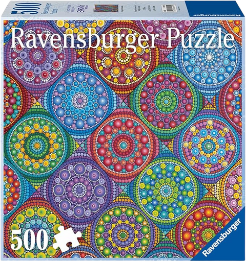 Ravensburger Elspeth McLean: Magnificent Mandalas 500 Pc Puzzle