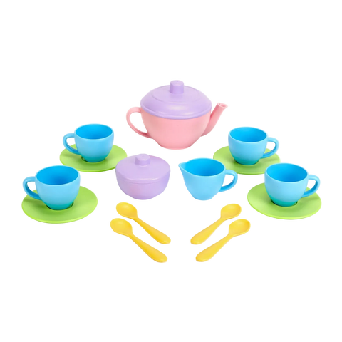 Green Toys Tea Set - Pink