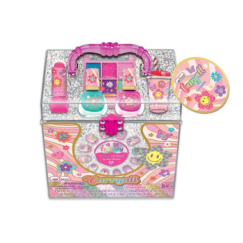 Hot Focus Carry All Cosmetic, Groovy Flower