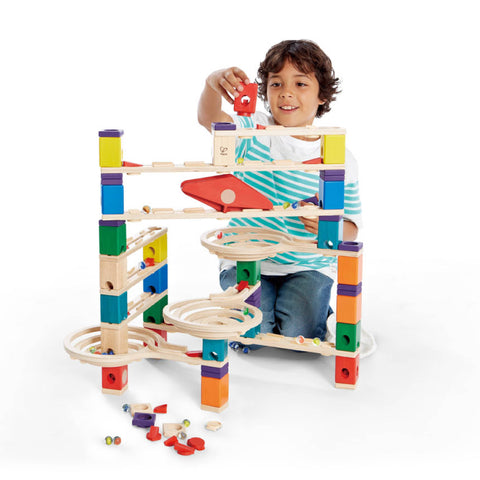 Vertigo Quadrilla Marble Run Wood Toy
