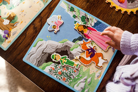 eeBoo Fairytale Spinner Game