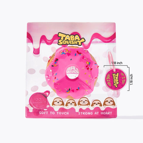 TabaSquishy Fuschia Donut
