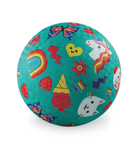 Crocodile Creek Inc. 5" Playground Ball - Smiley