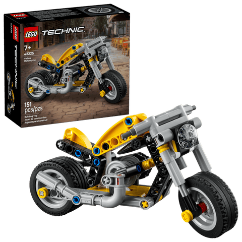 LEGO Technic Yellow Motorcycle 42225