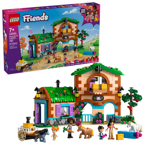 LEGO Friends Pony Ranch & Stable 42654