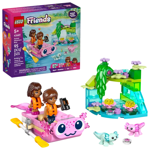 LEGO Friends Axolotl Adventure Boat 42681