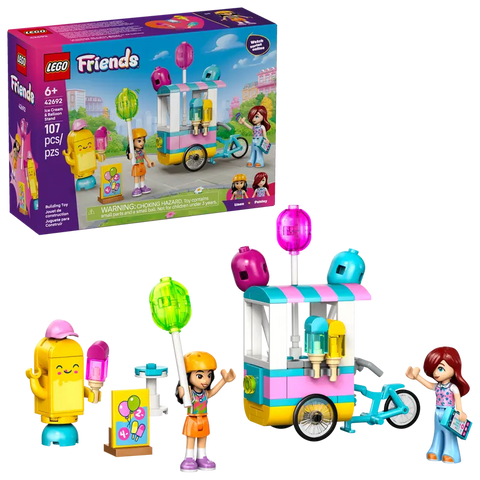 LEGO Friends Ice Cream & Balloon Stand 42692