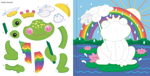 My First Color-By-Sticker Book -- Rainbow Magic