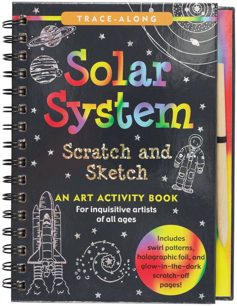 Solar System Scratch and Sketch