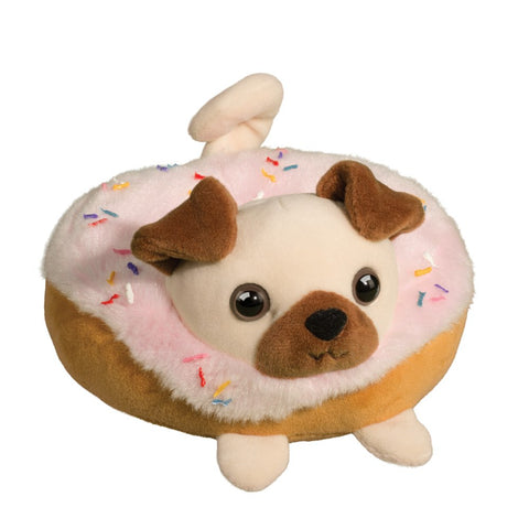 Douglas Pug Donut Macaroon Plush