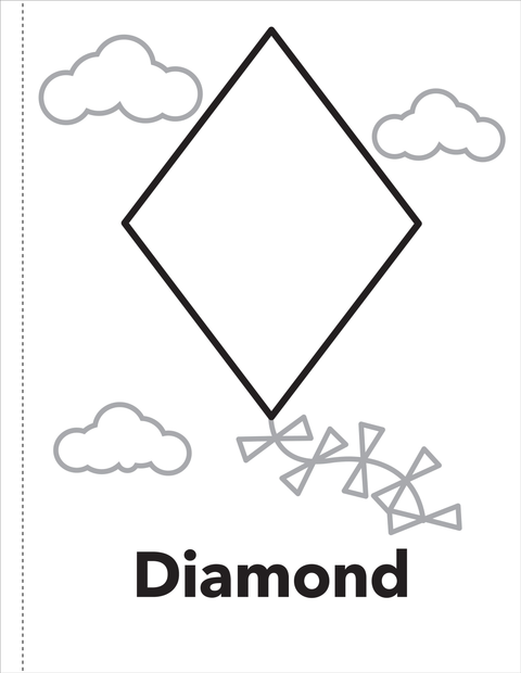 My First Coloring Book: Numbers & Shapes