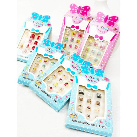 Lovely Press On Kids Nails Set