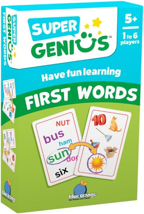Blue Orange Super Genius First Words