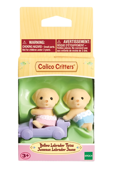Calico Critters Yellow Labrador Twins