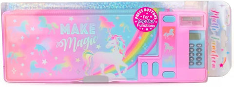 Hot Focus Multi-Function Pencil Case, Magical Friends