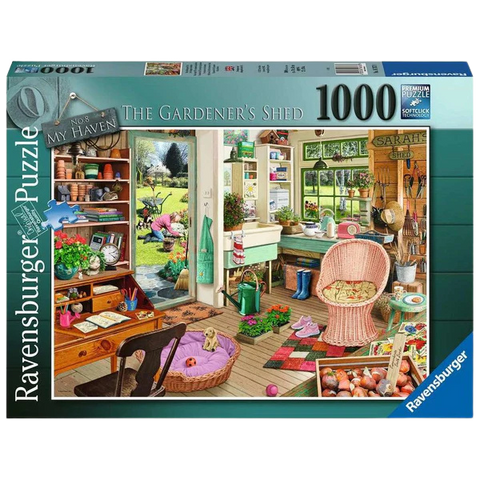 Ravensburger The Garden Shed 1000 Pc Puzzle