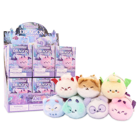 Anirollz Dragon Treasure Surprise Plush Blind Box