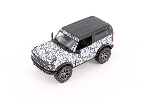 Kinsmart 2022 Ford Bronco Camo Edition Assorted 1/34 Scale Diecast Model Car 5445D/AB