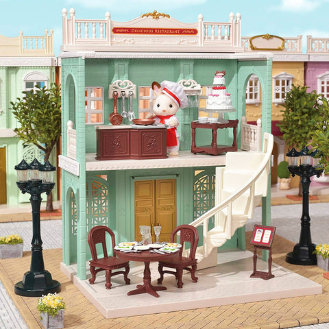 Calico Critters Town Delicious Restaurant Set