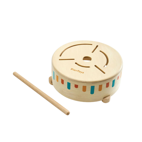 PlanToys Wooden Sensory Drum