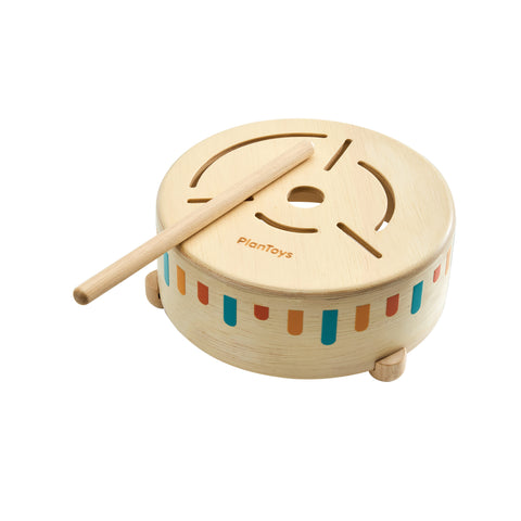 PlanToys Wooden Sensory Drum