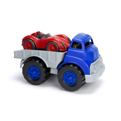 Green Toys Flatbed w/ Red Race Car