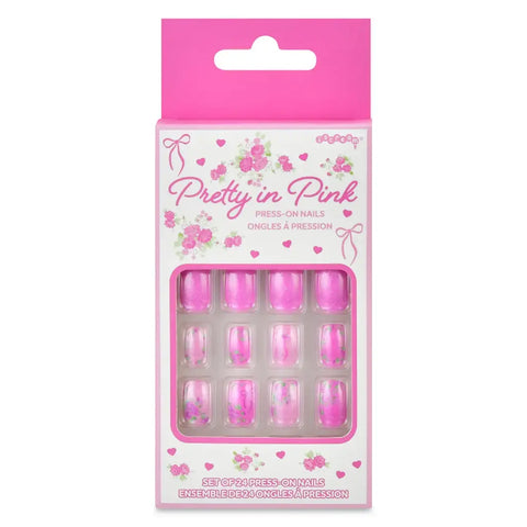 Iscream Pretty In Pink Press On Nail Set