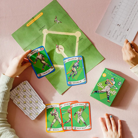 eeBoo Baseball Card Game