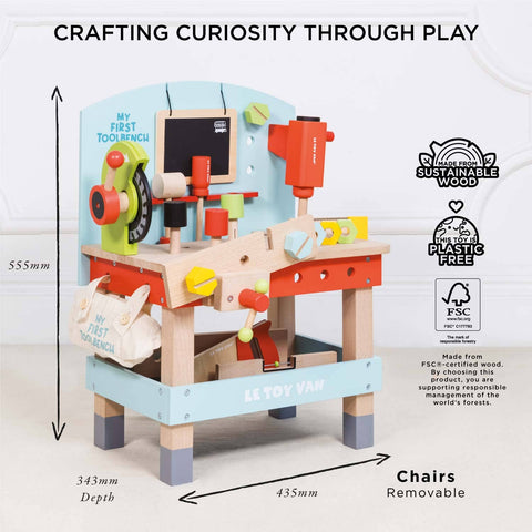 Le Toy Van Wooden Tool Bench