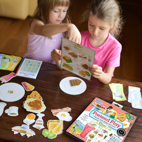 eeBoo Best Pals' Diner Pretend Play