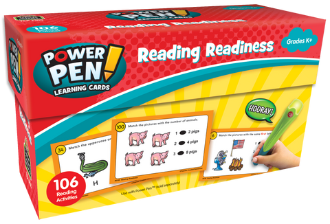Power Pen® Learning Cards: Reading Readiness