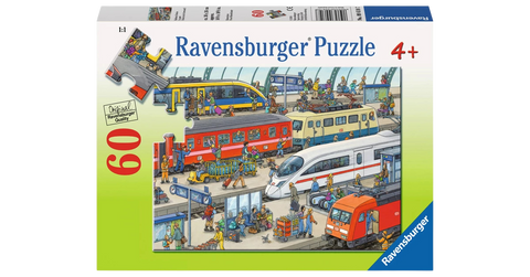 Ravensburger Railway Station 60 Pc Puzzle