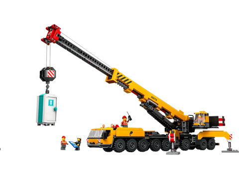 LEGO City Big Vehicles Yellow Mobile Construction Crane 60409